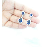 Brinco Noiva Pedra Zirconia Dourado Ou Prata Gota Debutante