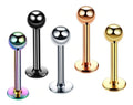 Piercing Tragus Labret Cartilagem Medusa Bolinha 3 Mm Aço