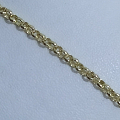 Pulseira Elo Português Folheada Ouro Semi Joia Com Garantia