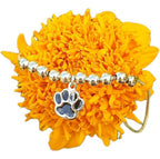 Pulseira Infantil Pingente Pet Patinha Folheada Semi Joia