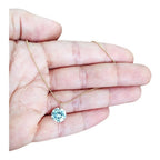 Colar Gargantilha Pedra Zirconia Dourado Ponto De Luz F Ouro