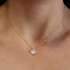 Colar Gargantilha Pedra Zirconia Dourado Ponto De Luz F Ouro