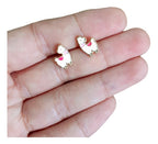 Conjunto Colar E Brinco Infantil Dama Daminha Lhama F. Ouro