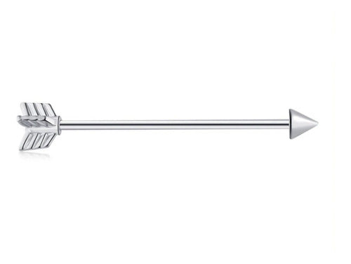 Piercing Transversal Cartilagem Aço Cirúrgico