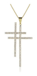 Colar Hashtag Blogueiras Pedra Zirconia Dourada F. Ouro 18k