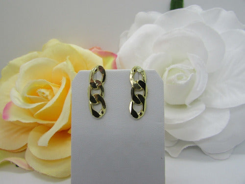 Brinco Ear Cuff De Corrente 3 Elos