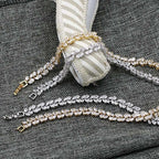 Conjunto Colar Brinco E Pulseira Noiva Zircônia Prata Festa