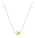 Colar Gargantilha Marina Bola Folheado A Ouro 18k C Garantia