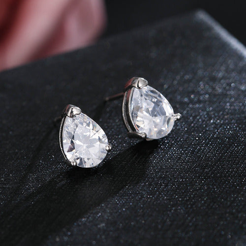 Colar Chocker Riviera Gota Brinco Pulseira Noiva Zircônia