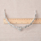 Coroa Dama De Honra Daminha Strass Prata Debutante Noiva