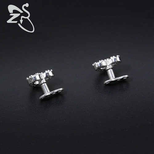 Piercing Microdermal Zirconia Pedra Coração Estrela Cruz Flo