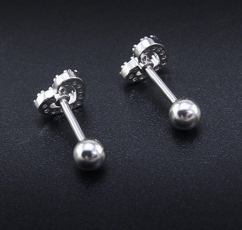 Piercing Tragus Cartilagem Coração Zirconia 6mm