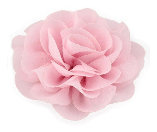 Enfeite Arranjo Cabelo Noiva Dama Flor Vermelho Branco Rosa