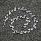 Conjunto Colar E Brinco Noiva Zircônia Dourado Festa