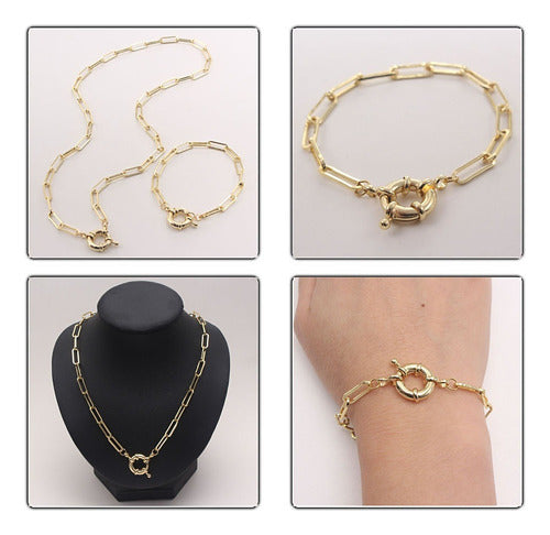 Pulseira Cartier Fecho Boia Grande Grossa Banhada Ouro 18k