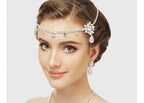 Tiara Testeira Headband Noiva Strass Prata Kim Kardashian