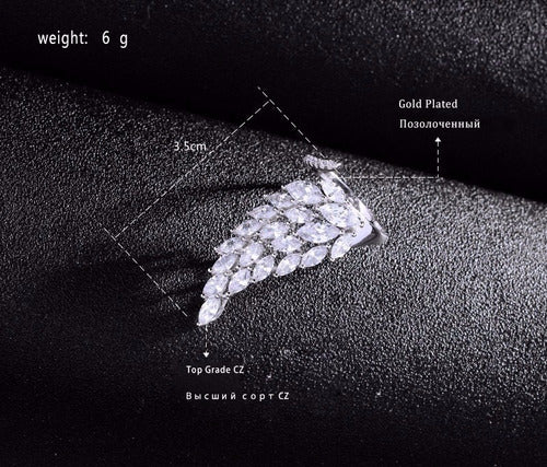 Anel Prata Com Pedra Zircônia Noiva Festa Debutante