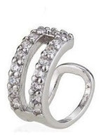 Piercing Argola Fake Falso Dourado Ou Prata Pedra Zirconia