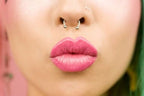 Piercing Septo Ferradura Nariz Cartilagem Preto Prata Ouro