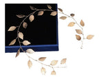 Tiara Arranjo Enfeite Cabelo Noiva Dourado Prata Folha Grega