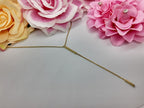 Colar Gravatinha Palito Folheado A Ouro 18k Dourado Semijoia