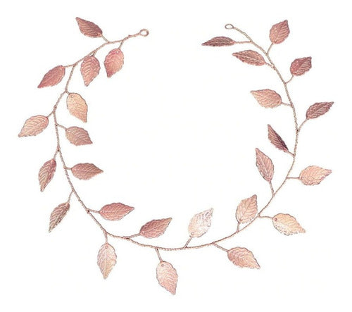 Tiara Arranjo Enfeite Cabelo Noiva Dourado Prata Folha Grega