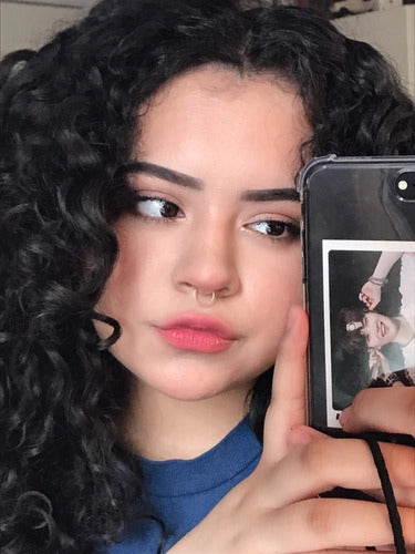 Piercing Nariz Septo Argola Falso Dourado Prata Preto Aço