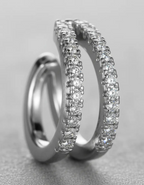Piercing Argola Fake Falso Dourado Ou Prata Pedra Zirconia