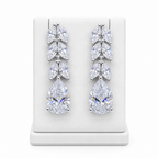 Brinco Noiva Pedra Zirconia Gota Debutante Delicado Pequeno