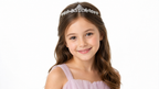 Coroa Dama De Honra Daminha Strass Prata Debutante Noiva