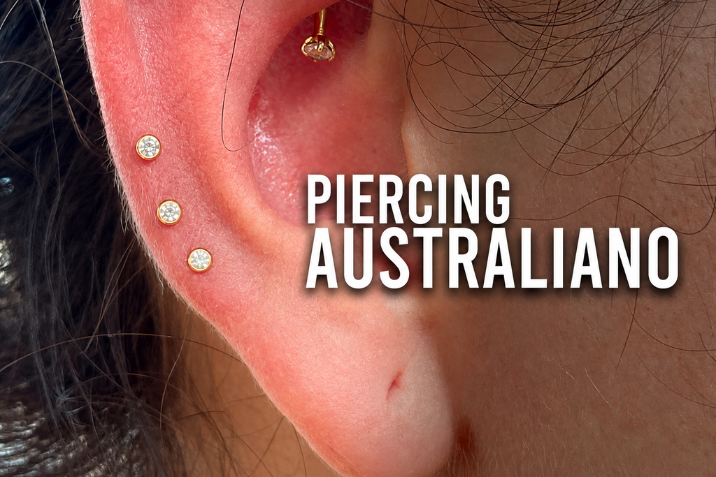 Piercing Orelha Mini Ponto De Luz Australiano Aço Cirúrgico