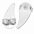 Brinco Ear Cuff Noiva Pedra Zirconia F. Prata Festa Coração
