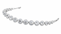 Tiara Enfeite Testeira Cabelo Noiva Dama Prata Strass