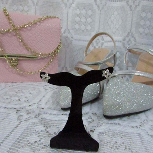 Brinco Flor Zirconia Pequeno Dourado Prata Rosa Verde F Ouro