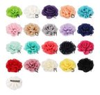 Enfeite Arranjo Cabelo Noiva Dama Flor Vermelho Branco Rosa