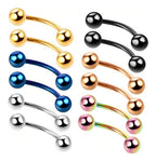 Piercing Sobrancelha Bananinha Aço Cirúrgico