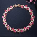 Pulseira Bracelete Prata Ou Dourada Zircônia Noiva Debutante