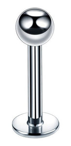 Piercing Tragus Labret Cartilagem Medusa Bolinha 3 Mm Aço