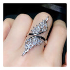 Anel Noiva Pedra Zirconia Festa Prata Ou Dourado Casamento