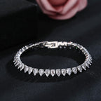 Colar Chocker Riviera Gota Brinco Pulseira Noiva Zircônia