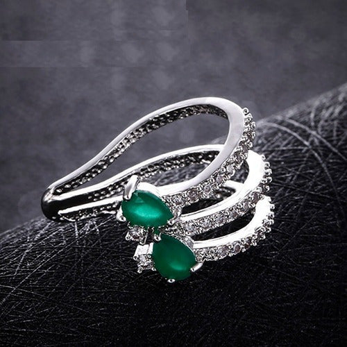 Piercing Argola Falso Fake Pressão Pedra Zircônia Orelha