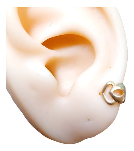 Brinco Argola Pequeno 6 Mm Infantil Bebe Folheado Ouro18k
