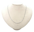 Corrente Masculina Aço Inox Folheada Prata Ou Ouro 60 Cm 4mm