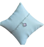 Pulseira Bracelete Prata 925 Legítima Pedra Zirconia Pt Luz