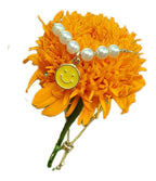 Pulseira Infantil Pingente Smile Pérola Folheada Semi Joia