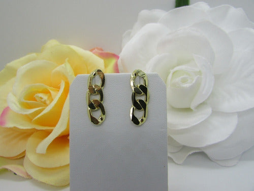 Brinco Ear Cuff De Corrente 3 Elos