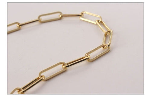 Pulseira Cartier Fecho Boia Grande Grossa Banhada Ouro 18k