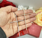 Colar Cruz Crucifixo Grande Pedra Zirconia Dourado Ou Prata