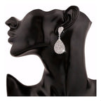 Conjunto Colar Chocker Pulseira Brinco Anel Noiva Strass