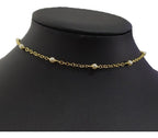 Colar Chocker Pérola Noiva Folheado A Ouro 18k Semijoia